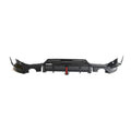 3-Piece Carbon Fiber Diffuser with Brake Light