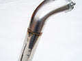 304 Stainless Steel Mandrel-Bent Catless Downpipe