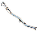 304 Stainless Steel Mandrel-Bent Catless Downpipe