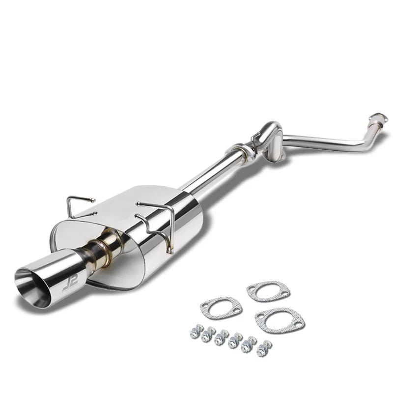 Cat-Back Exhaust System, 3.50" Slant Tip