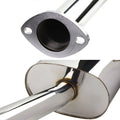 Cat-Back Exhaust System, 3.50" Slant Tip