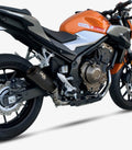 Conical Muffler, Stainless Steel, Black Painted