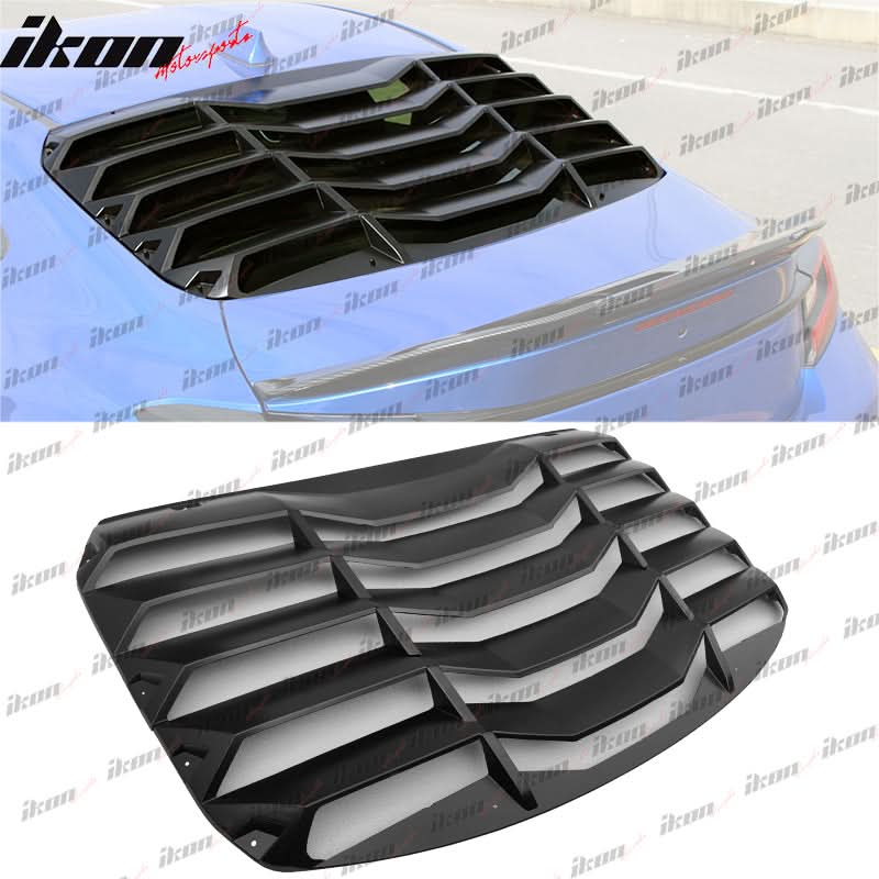 ABS Rear Window Louver Set