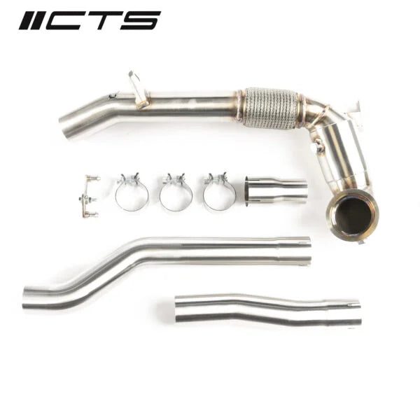 EVO4 AWD High-Flow CAT Downpipe