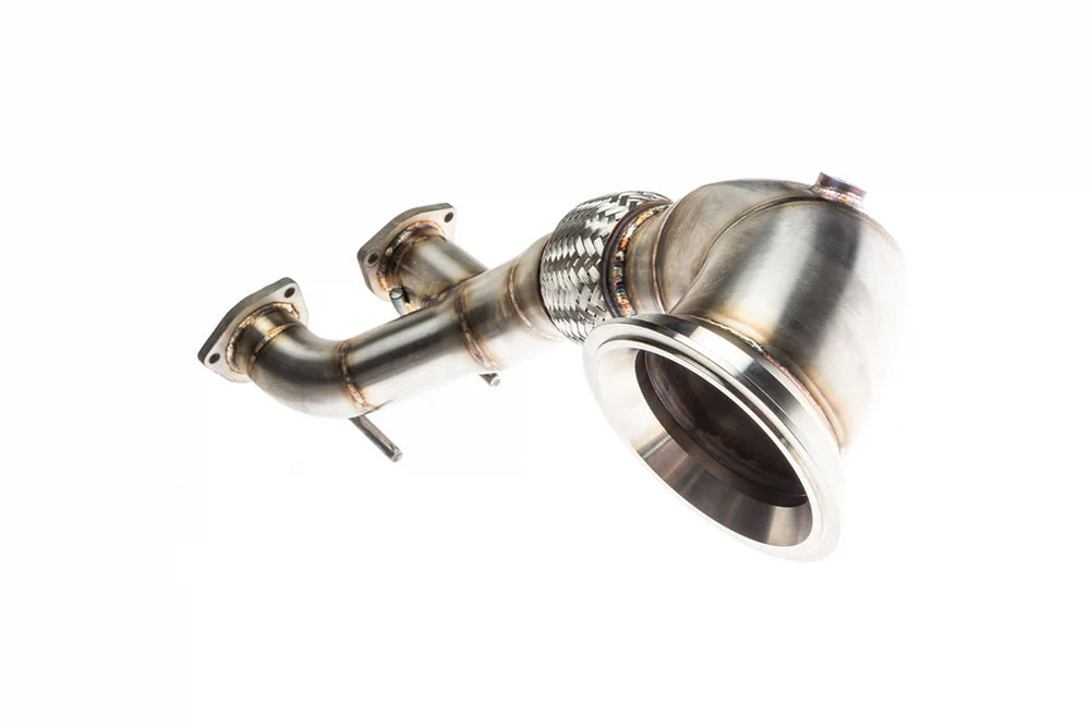High Flow Downpipe 4" Stainless Steel