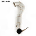 3.5" High-Flow CAT Downpipe