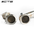 3" Stainless Steel High-Flow CAT Downpipe
