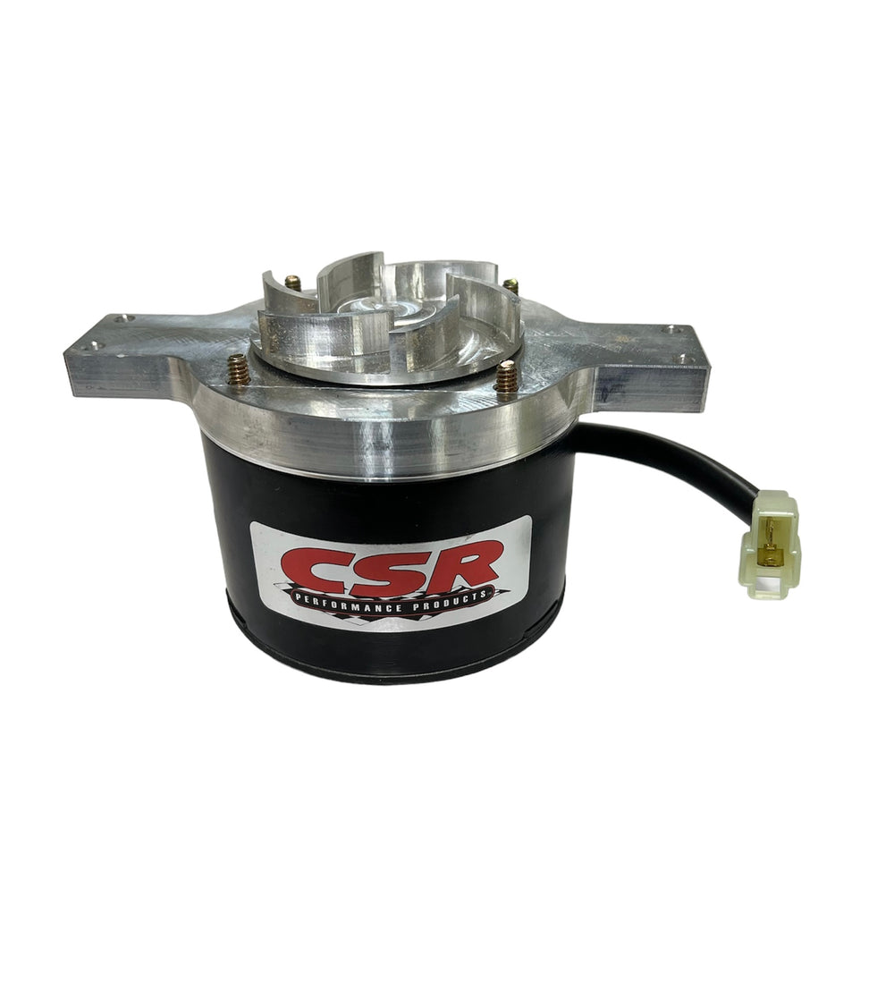 Billet Aluminum Water Pump, Black Anodized