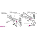 Pillow Ball Bushing Kit Front Lower Arm