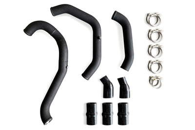 Stainless Steel Downpipes w/ Built-In Turbo Adapters