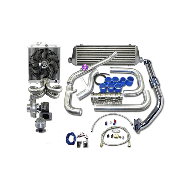 T04E Turbo Kit with 38mm Wastegate and Intercooler