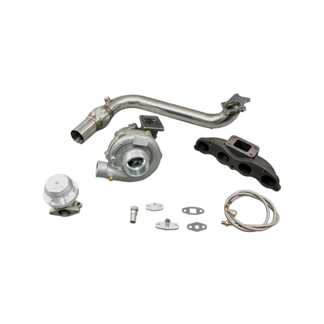 Turbo Intercooler Kit 20"x6"x3" Bar and Plate Core w/ 2.5" Piping