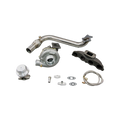 Turbo Intercooler Kit 20"x6"x3" Bar and Plate Core w/ 2.5" Piping