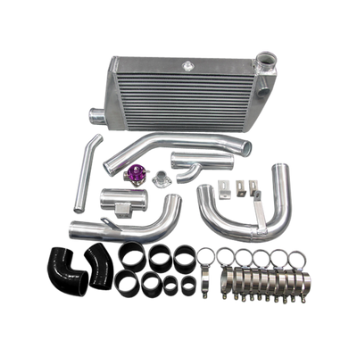 Front Mount Intercooler and Piping Kit 20x12x3.5 Inch