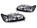 Black Bezel Headlight Set