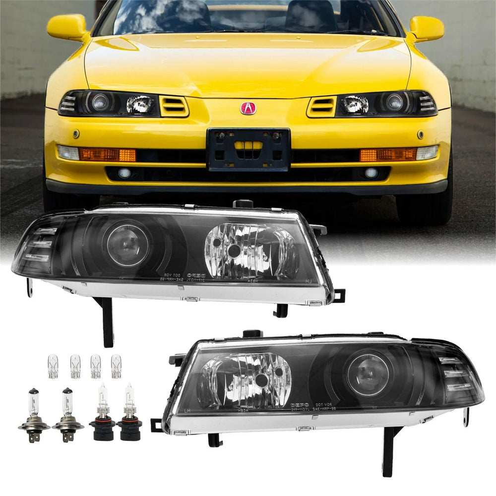 JDM Style Black Projector Headlight