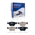Drilled Slotted Rotors and Ceramic Brake Pads Kit