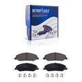 8-Piece Front and Rear Drilled/Slotted Rotor & Ceramic Pad Kit