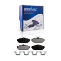8-Piece Front and Rear Drilled/Slotted Rotor & Ceramic Pad Kit