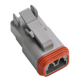 2-Position Plug Housing Connector