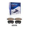 Drilled and Slotted Rotor and Ceramic Brake Pad Kit