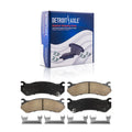 8-Piece Front and Rear Drilled and Slotted Rotor and Ceramic Brake Pad Kit