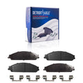 Front Disc Rotors and Ceramic Brake Pads Kit