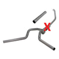 Stainless Steel Turbo-Back Dual Outlet Exhaust System