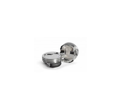 Forged Dish Piston Kit, 4.000" Bore, 4.000" Stroke