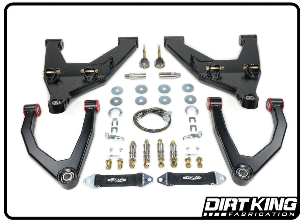 +3" Long Travel Front Kit