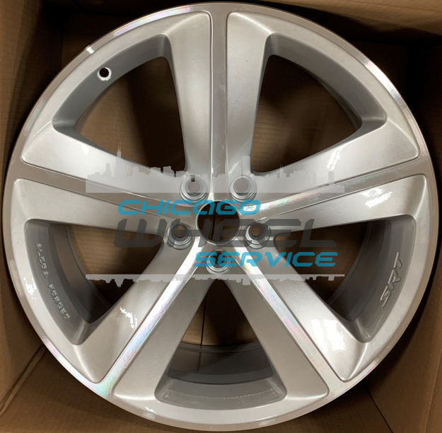 20x9 5-Lug 115mm 25.5mm Offset Silver Machined Aluminum Wheel