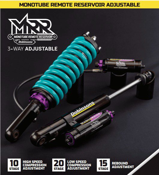 3-Way Adjustable Front MRR Strut Pair