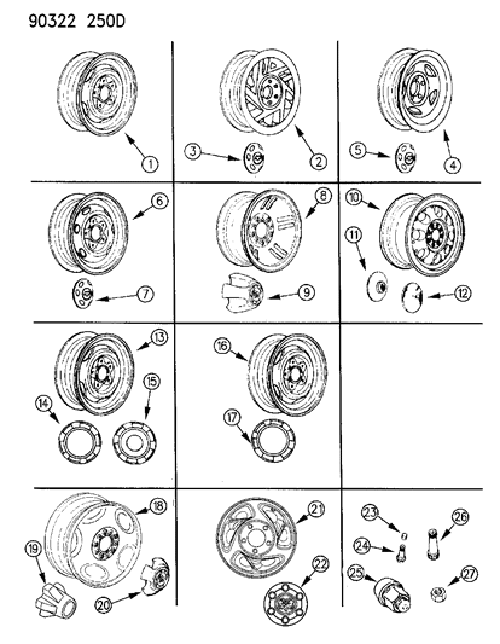 15x6 Inch Styled Steel Wheel