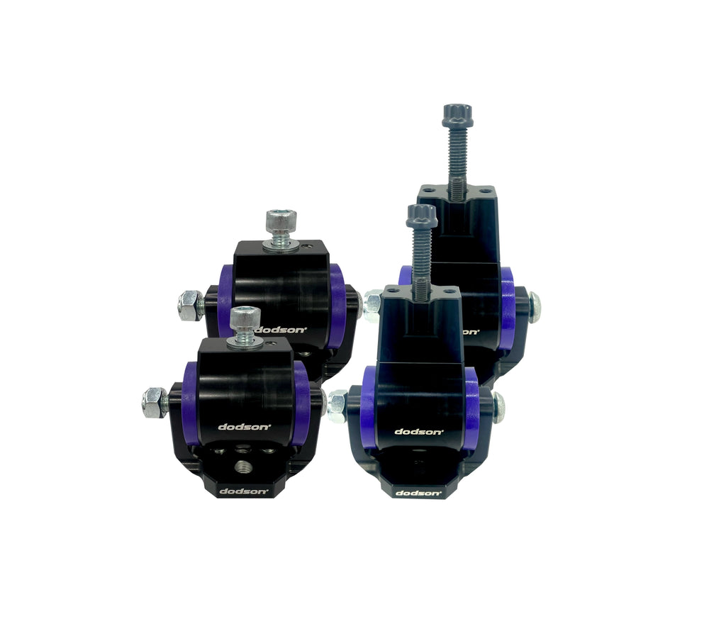 Front and Rear Transmission Mount Set