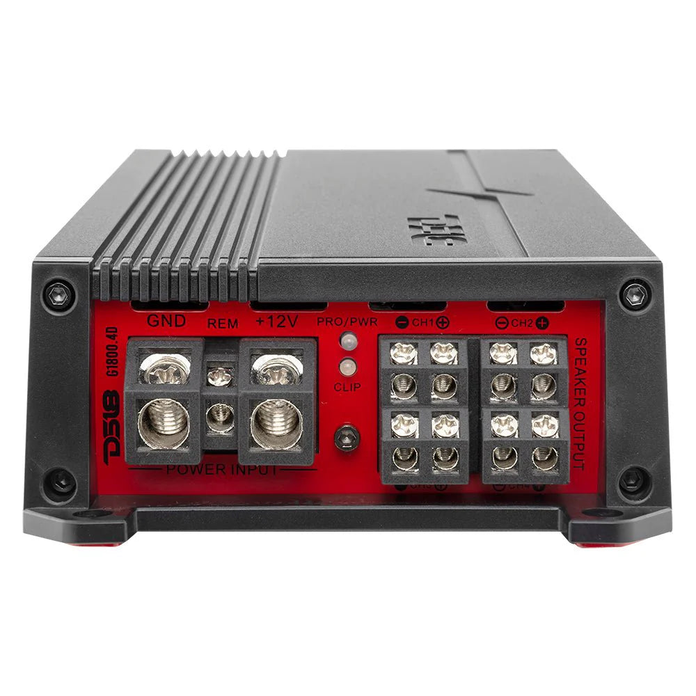 Full-Range Class D 4-Channel Car Audio Amplifier