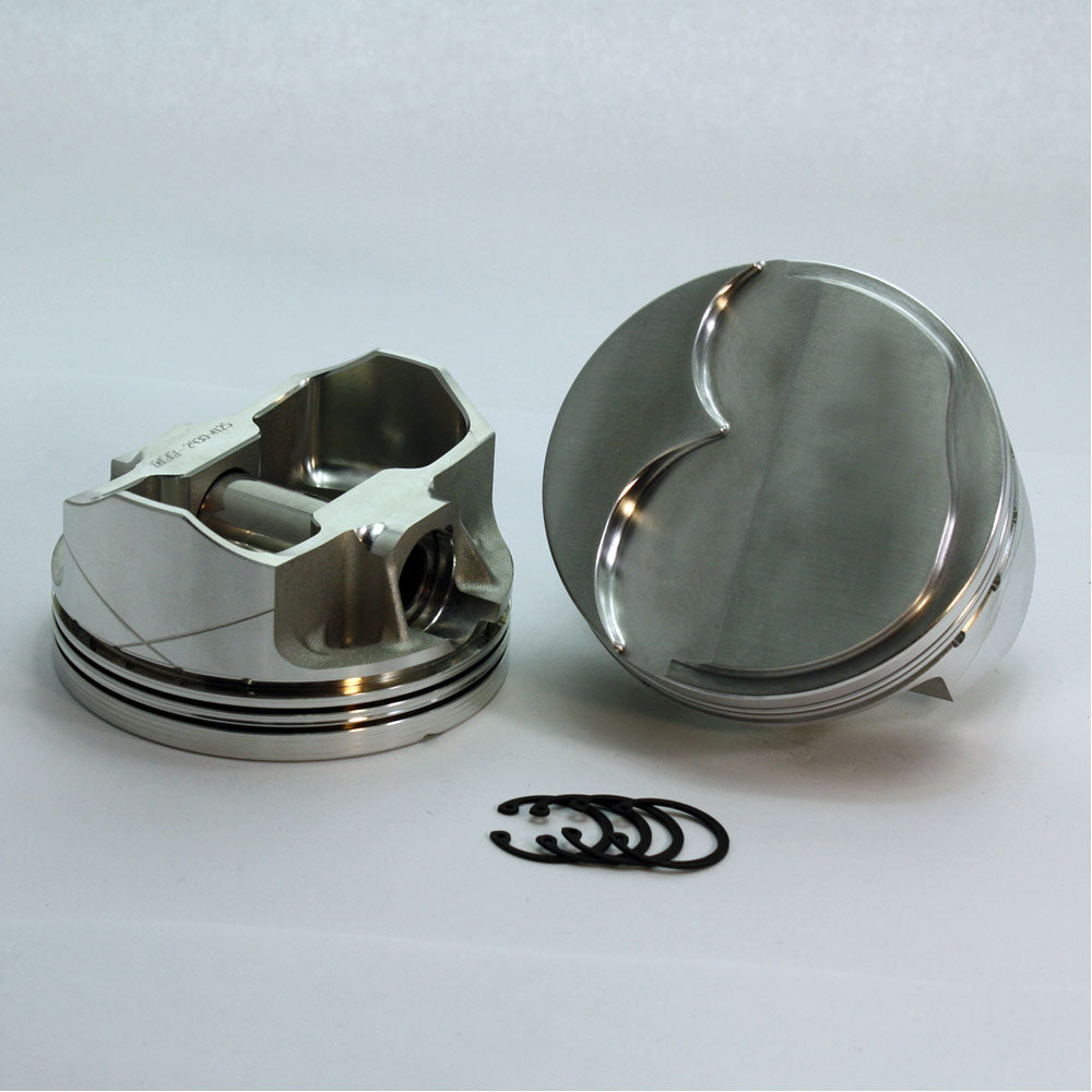 Forged Piston Set, 4.000" Bore, +6cc Dome Volume