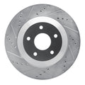 Drilled and Slotted Rear Brake Rotor