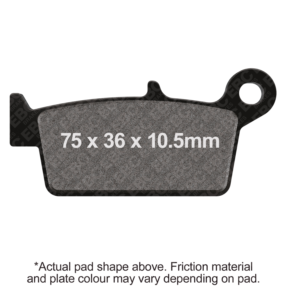 R Series Rear Brake Pads