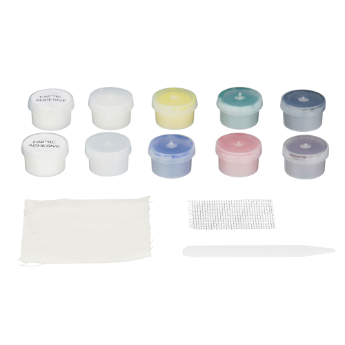 Fabric Repair Kit with Gel Compound and Adhesive