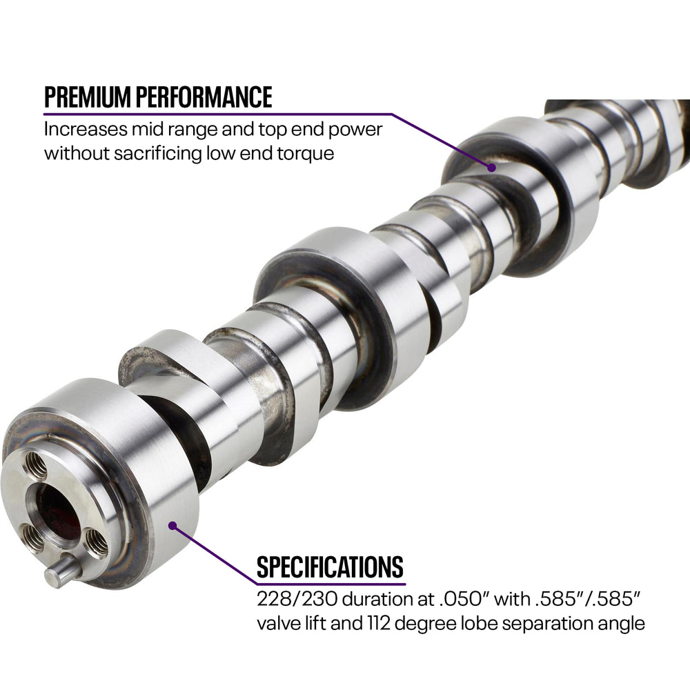 E-1840-P Sloppy Mechanics Stage 2 LS Camshaft, Billet Steel