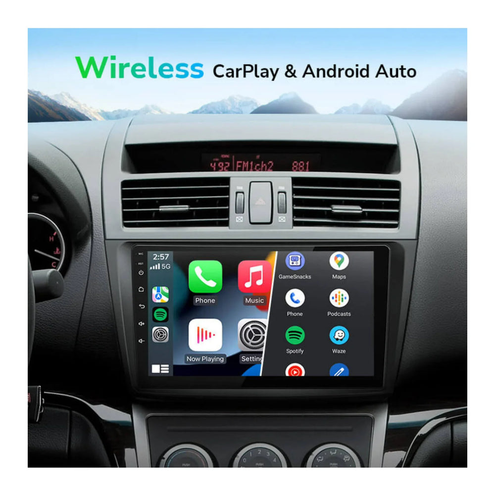 9-Inch QLED Touchscreen Android 13 Car Stereo