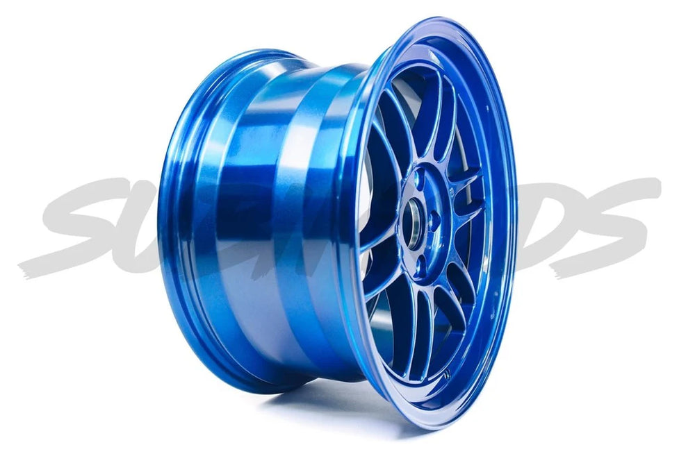 RPF1 17x9 +35 5x100 Victory Blue Wheel