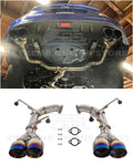Muffler Delete Axle-Back Exhaust System