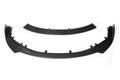 Front Splitter Lip, 4-Piece Matte Black