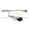 Double-Wall Quad Slant-Cut Exhaust Tip Set