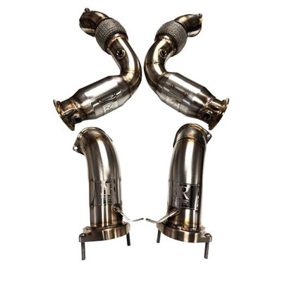 S68 Primary and Secondary Catted Downpipe Set