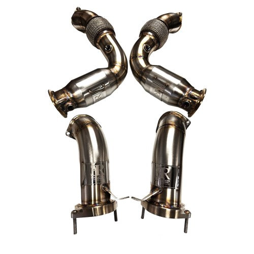 S68 Primary and Secondary Catted Downpipe Set