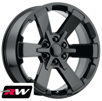 CK162 22x9 +24mm 6x5.50" Gloss Black Wheel
