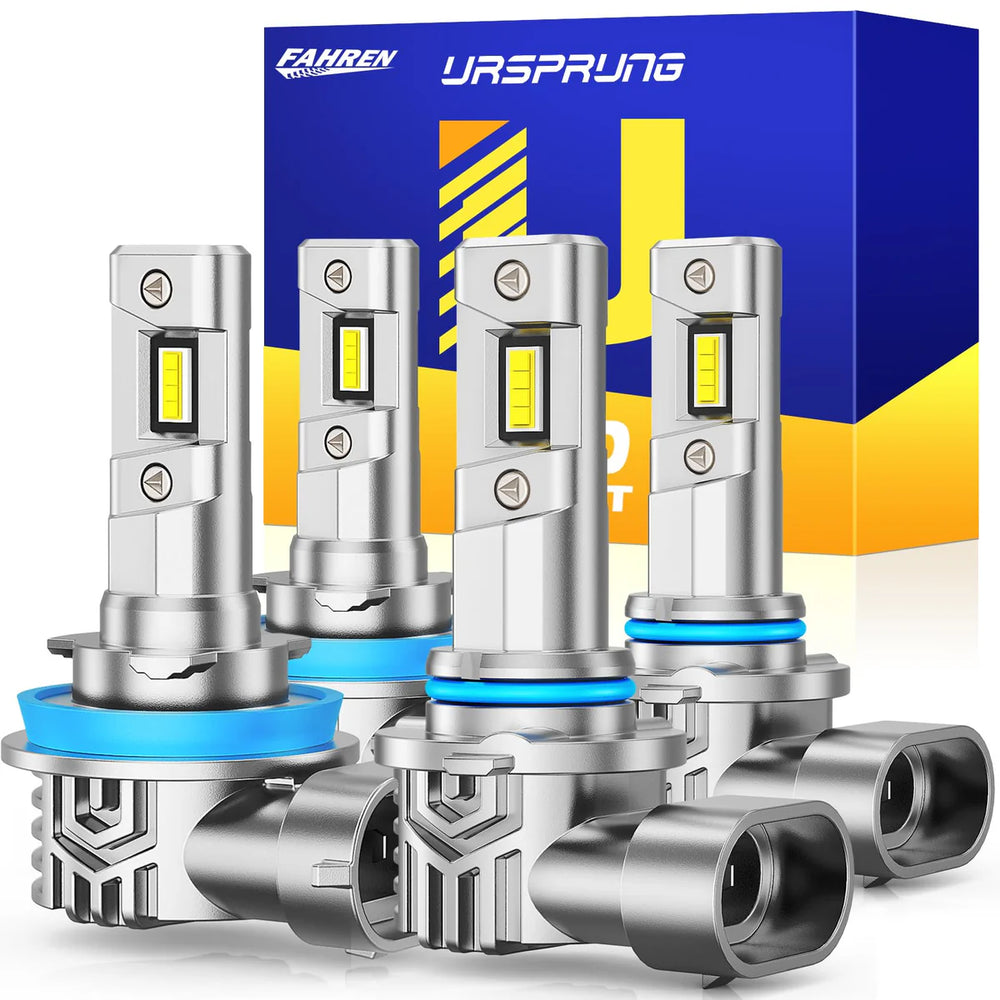 H11/9005 LED Headlight Bulb Set