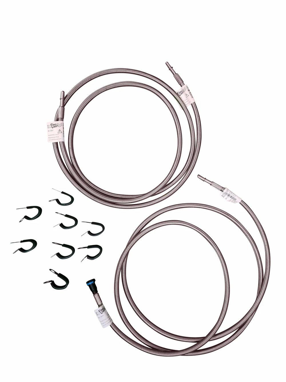 QuickFix Braided Stainless Steel Fuel Hose Kit